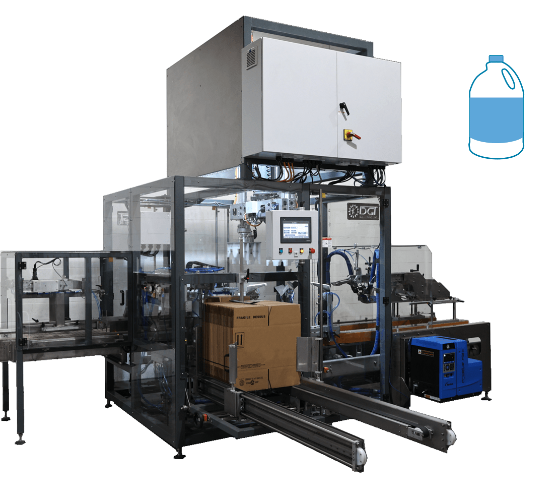 pick and place machine | case erector and packer